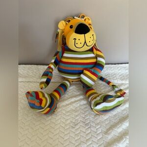 Melissa & Doug Colorful Striped Plush Lion
